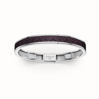 Edge Bangle - Kopi-O Brown - Sterling Silver