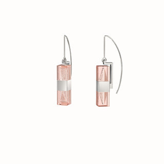 Hoi An Earrings - Coral Pink