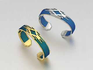 Ikat Silk Cuff (Copy)