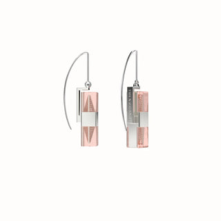 Hoi An Earrings - Coral Pink