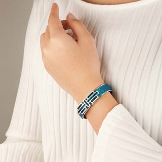 Ban Zu Silk Cuff - Andaman Green