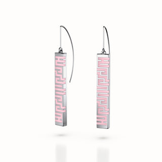 Ban Zu Earrings - Begonia Pink