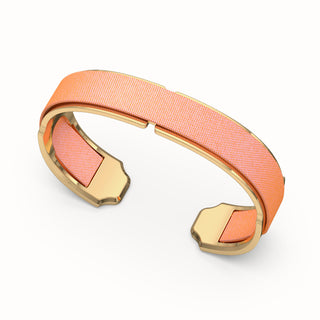 Bare Silk Cuff - Crossandra Orange