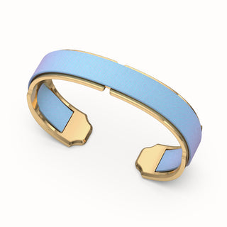 Bare Silk Cuff - Gazebo Blue