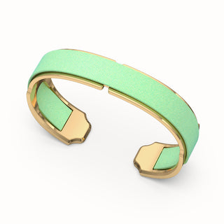 Bare Silk Cuff - Palm Tree Green