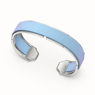 Bare Silk Cuff - Gazebo Blue