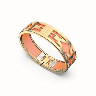 Ikat Bangle - Crossandra Orange