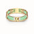 Ikat Bangle - Palm Tree Green