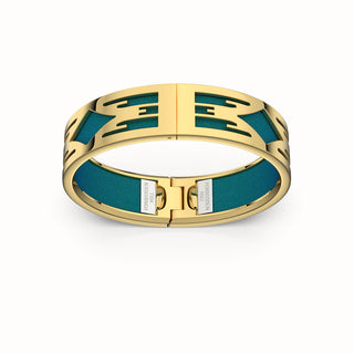 Ikat Bangle - Peacock Green