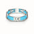 Ikat Bangle - Turquoise Blue