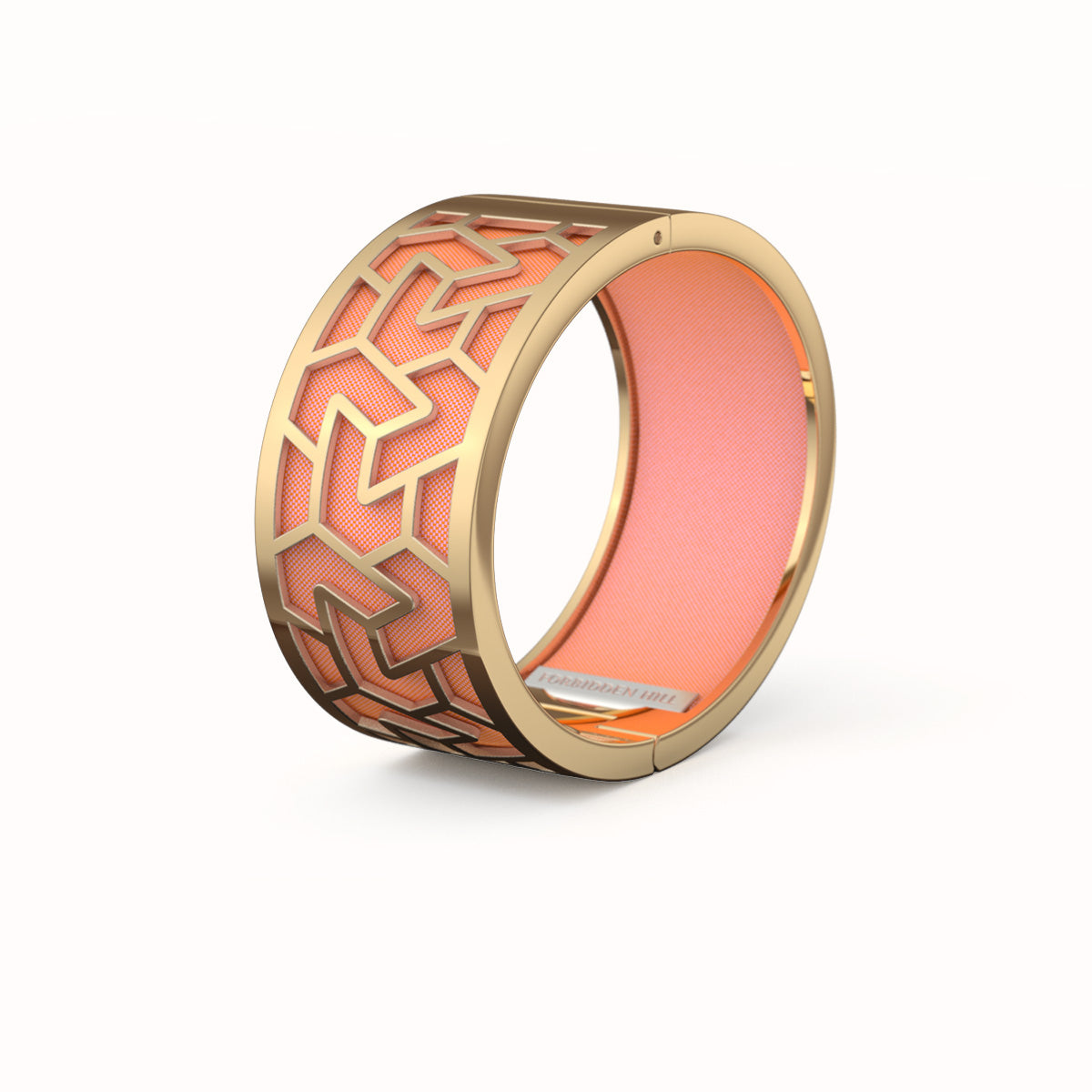 Iskandar Bangle Crossandra Orange