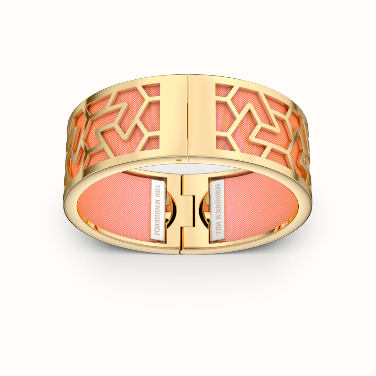 Iskandar Bangle Crossandra Orange