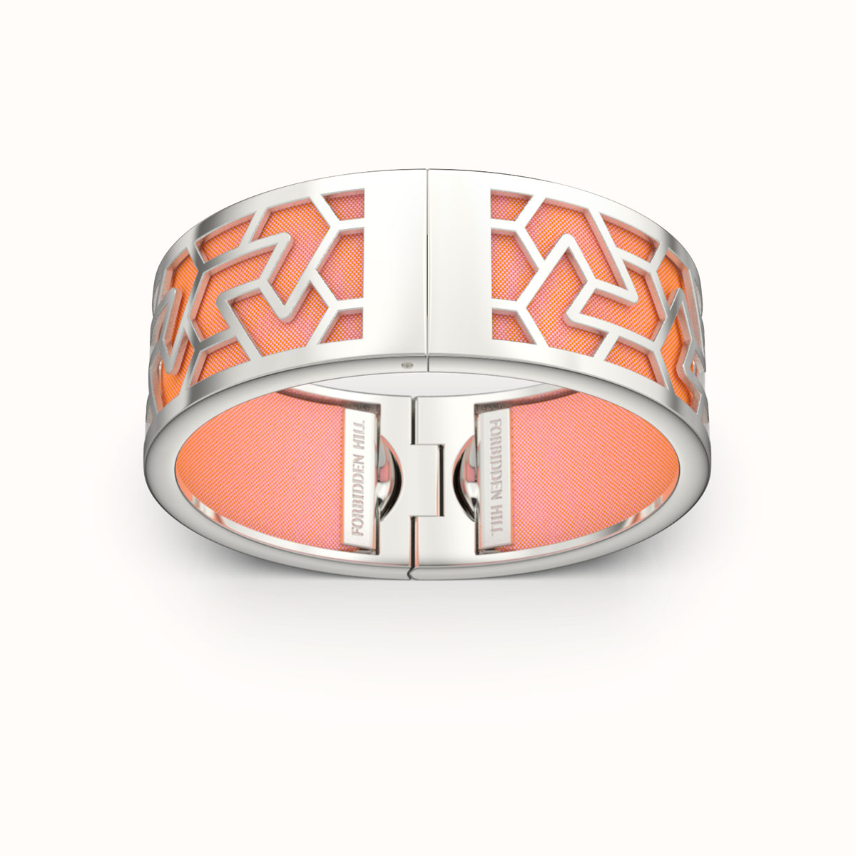 Iskandar Bangle Crossandra Orange