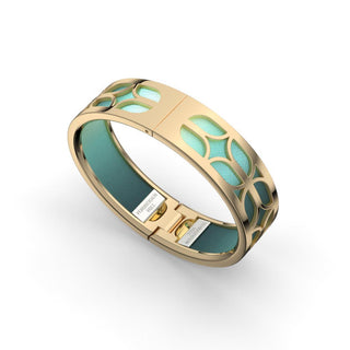 Kawung Bangle - Teal Glow
