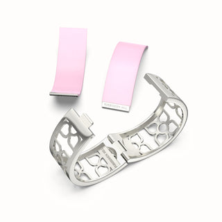 Lotus Bangle - Frangipani Pink