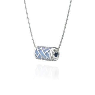 Hue Love Letter Pendant - Gazebo Blue - Sterling Silver