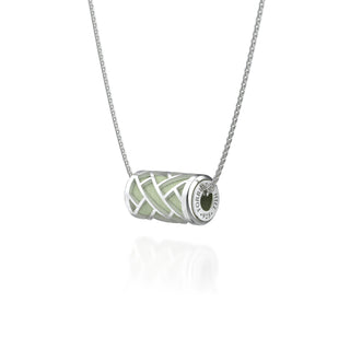 Hue Love Letter Pendant - Shophouse Olive - Sterling Silver