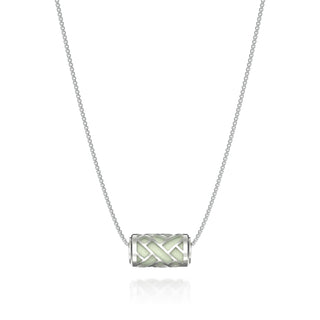 Hue Love Letter Pendant - Shophouse Olive - Sterling Silver