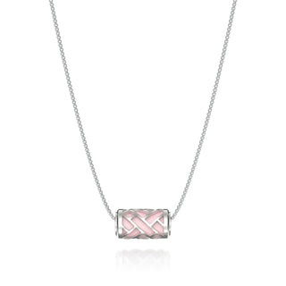 Hue Love Letter Pendant - Shophouse Pink - Sterling Silver