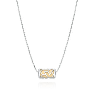 Iskandar Love Letter Pendant - Shophouse Vanilla - Sterling Silver