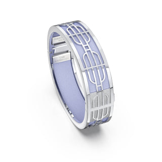 Nanyang Dream Bangle - Shophouse Mauve - Sterling Silver