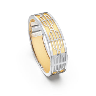 Nanyang Dream Bangle - Shophouse Vanilla - Sterling Silver