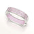 Nanyang Dream Bangle - Frangipani Pink - Sterling Silver