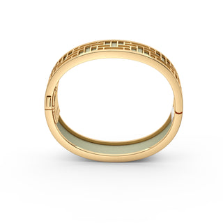 Shophouse Olive Pavilion - Slim Bangle - Gold Vermeil