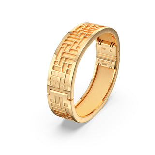 Shophouse Vanilla Pavilion - Slim Bangle - Gold Vermeil