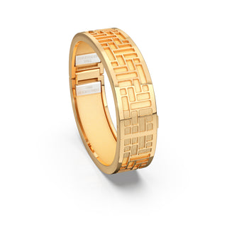 Shophouse Vanilla Pavilion - Slim Bangle - Gold Vermeil