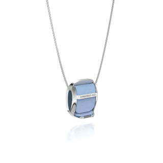 Kawung Pendant - Gazebo Blue - Sterling Silver