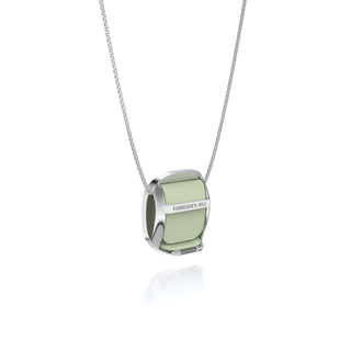 Kawung Pendant - Shophouse Olive - Sterling Silver