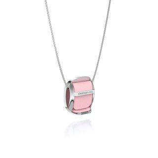 Kawung Pendant - Shophouse Pink - Sterling Silver