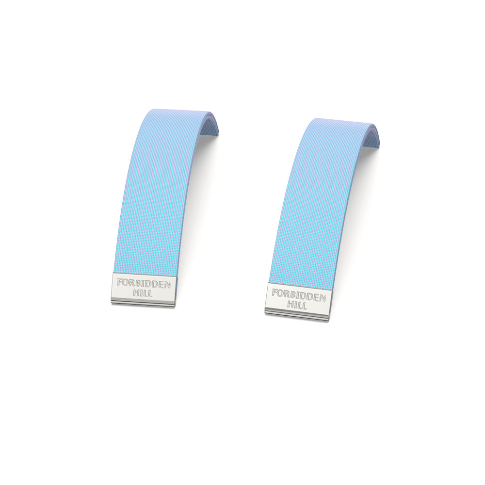 Silk Slides for 16mm Bangle - Gazebo Blue