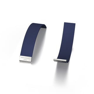 Silk Slides Midnight Blue - Sterling Silver Bangles