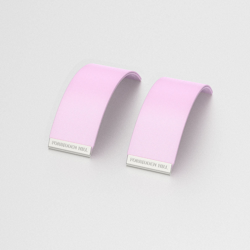 Silk Slides for 24mm Bangle - Frangipani Pink