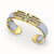 Ban Zu Silk Cuff - Pewter Grey