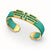 Ban Zu Silk Cuff - Shophouse Teal