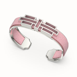 Ban Zu Silk Cuff - Rose Syrup Pink