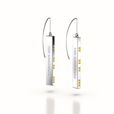 Ban Zu Earrings - Mandarin Orange
