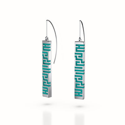 Ban Zu Earrings - Jade Green