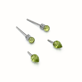 Drop Earrings Gemstone - Peridot