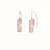 Hoi An Earrings - Coral Pink