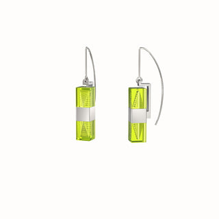 Hoi An Earrings - Lime Green