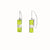 Hoi An Earrings - Lime Green