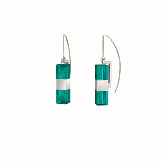 Hoi An Earrings - Rainforest Green