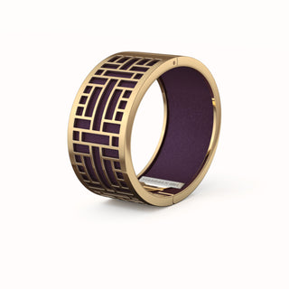 Huế Bangle - Deep Plum