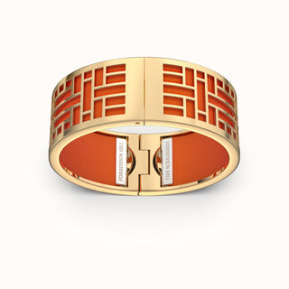 Huế Bangle - Lava Orange