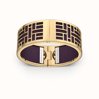 Huế Bangle - Deep Plum