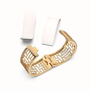 Huế Bangle - Lychee White